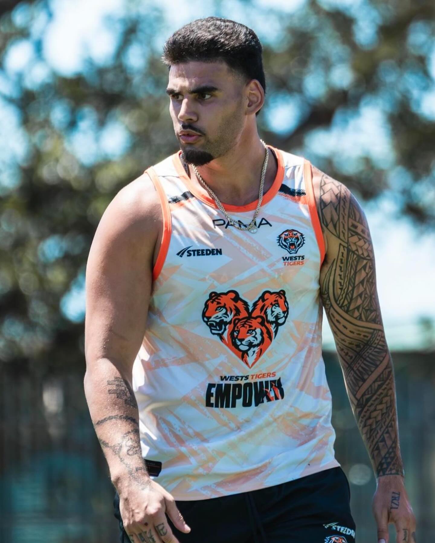 Wests Tigers 2025 Training Singlet