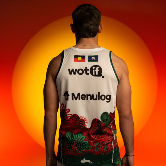 South Sydney Rabbitohs 2025 Indigenous Training Singlet