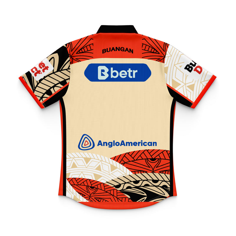 Redcliffe Dolphins 2025 Kids Indigenous Polo Shirt