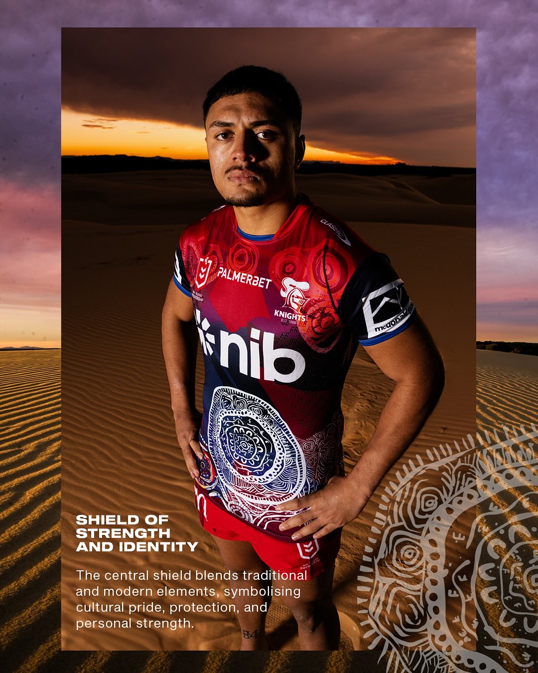 Newcastle Knights 2025 Indigenous Jersey