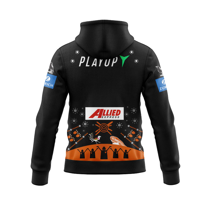 Wests Tigers 2025 Indigenous Hoodie with Zipper