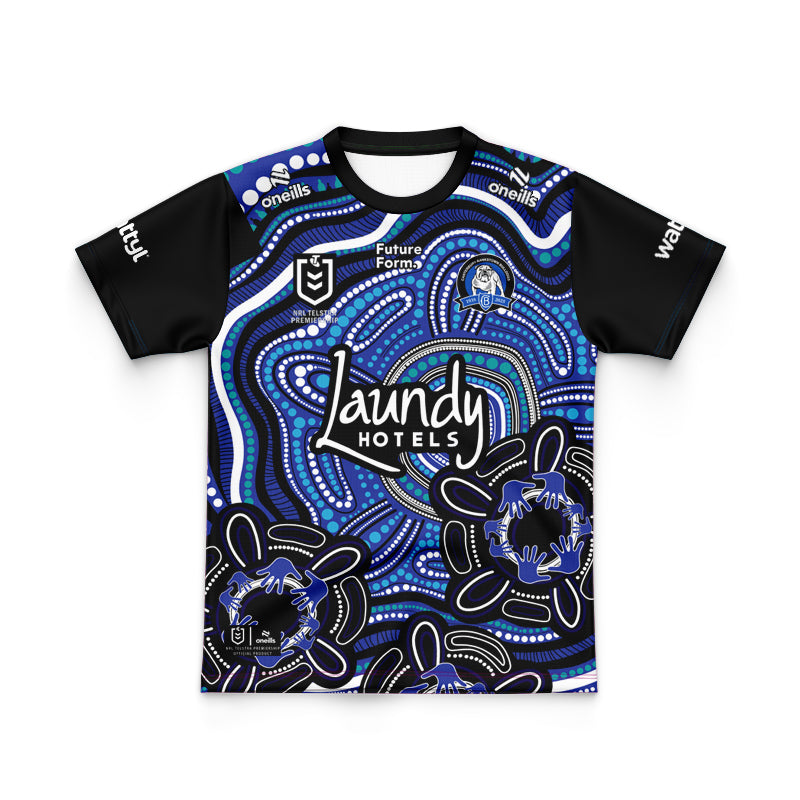 Canterbury Bankstown Bulldogs 2025 Kids Indigenous Jersey