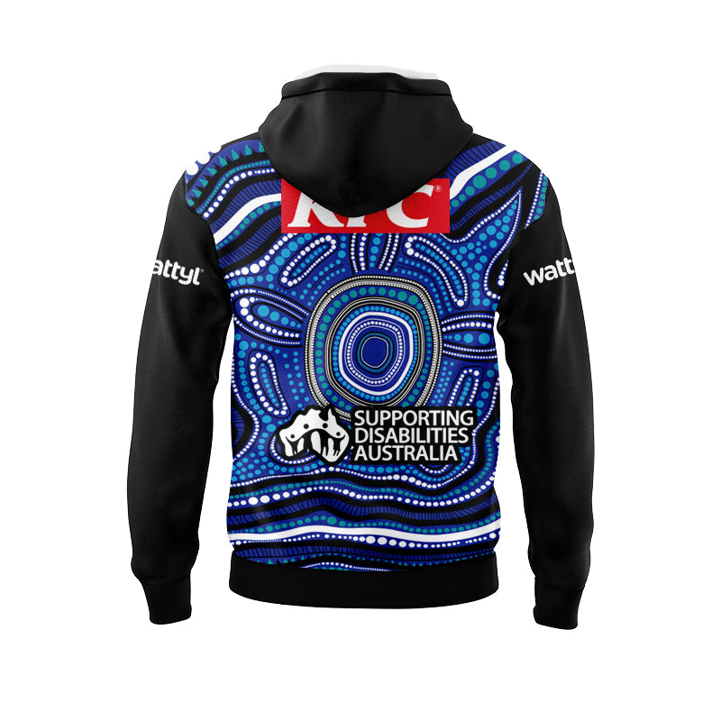 Canterbury Bankstown Bulldogs 2025 Indigenous Hoodie with Zipper