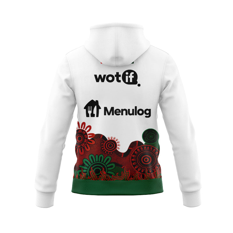 South Sydney Rabbitohs 2025 Indigenous Training Hoodie with Zipper