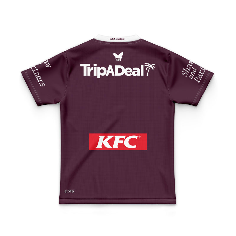 Manly Warringah Sea Eagles 2025 Kids Heritage Jersey