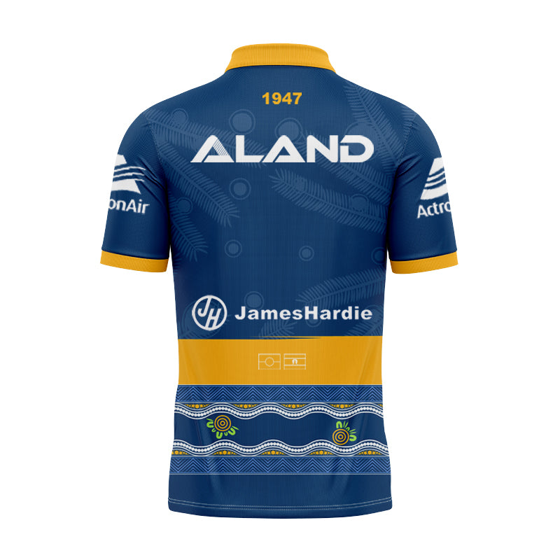 Parramatta Eels 2025 Indigenous Polo Shirt