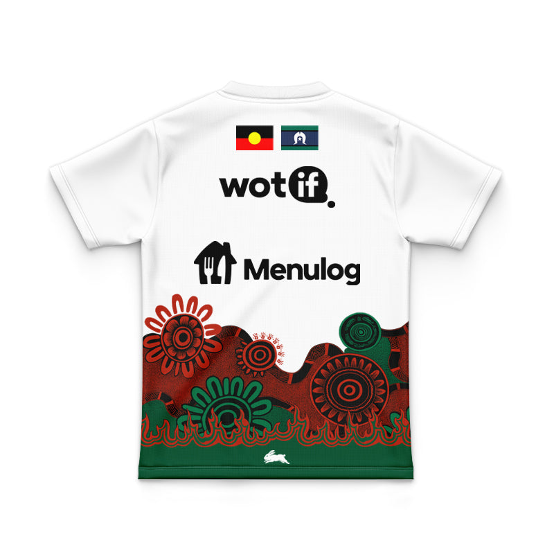 South Sydney Rabbitohs 2025 Kids Indigenous Training Jersey