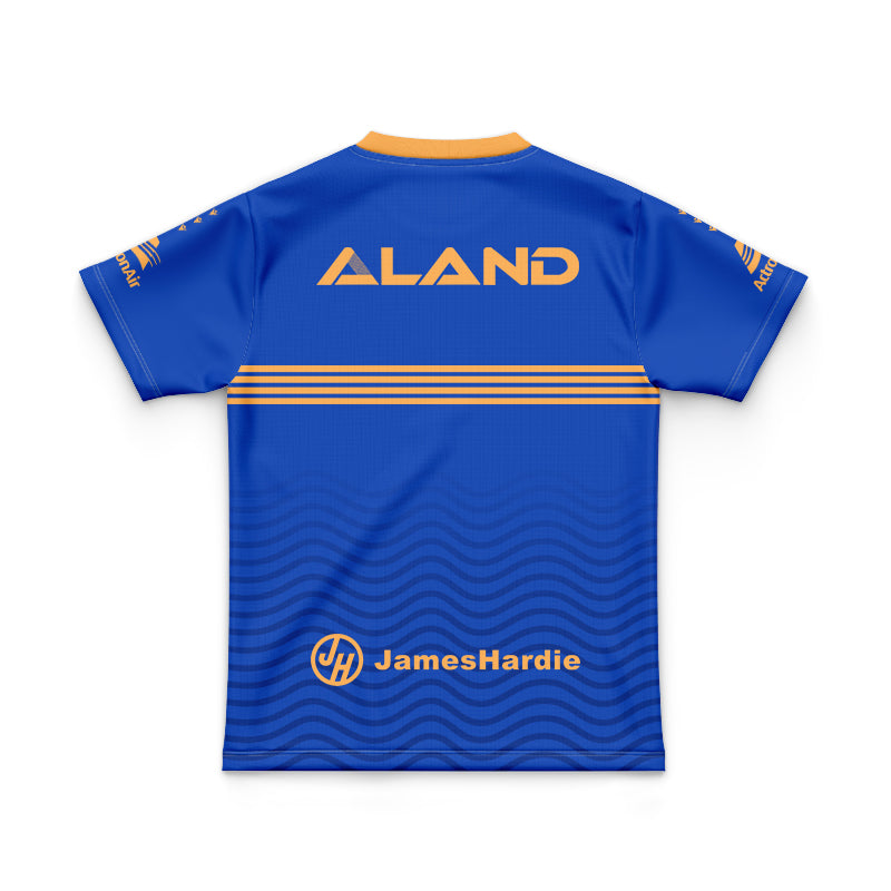 Parramatta Eels 2025 Kids Captains Run Jersey