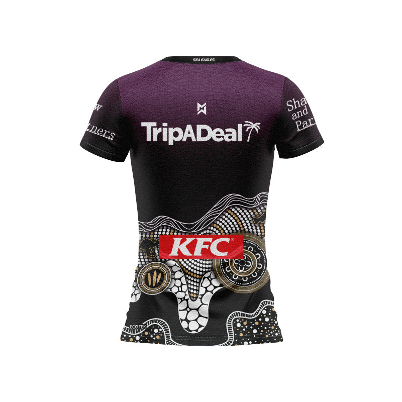 Manly Warringah Sea Eagles 2025 Women's Indigenous Shirt
