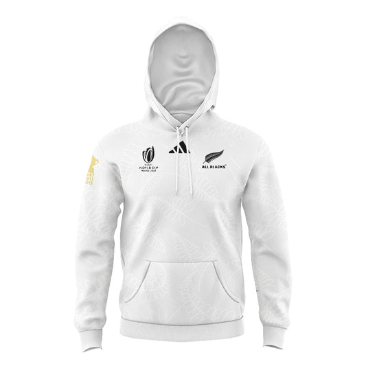 New Zealand All Blacks 2023 Rugby World Cup Kids Away Hoodie