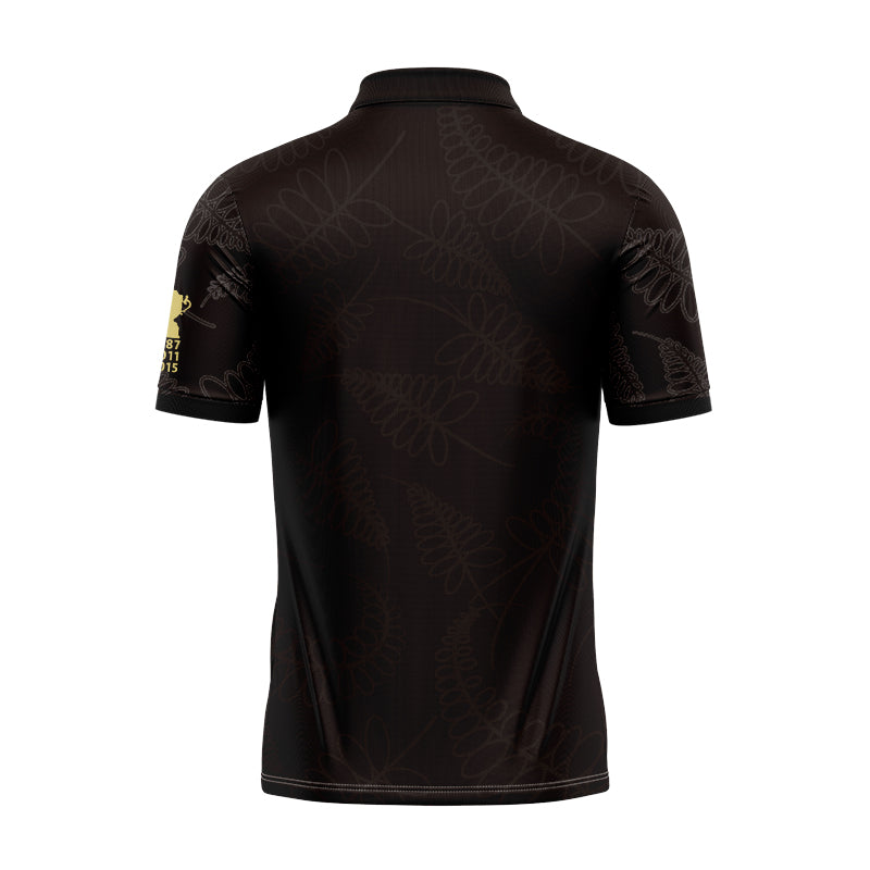 New Zealand All Blacks 2023 Rugby World Cup Home Polo Shirt
