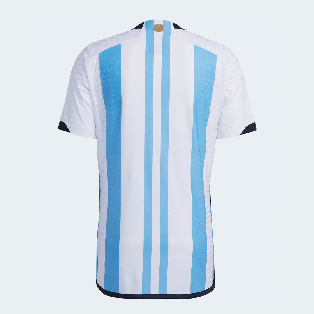 Argentina 2022 World Cup Home Jersey Shirt (2 Stars)