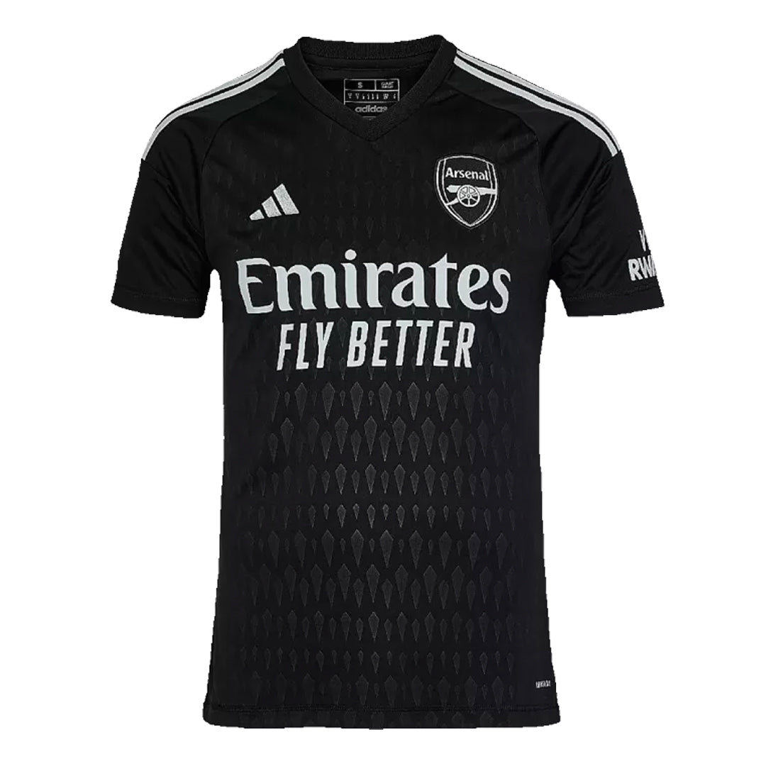 Arsenal Gunners 2023/24 Goalkeeper Jersey Shirt Kit # 1 Short Sleeve