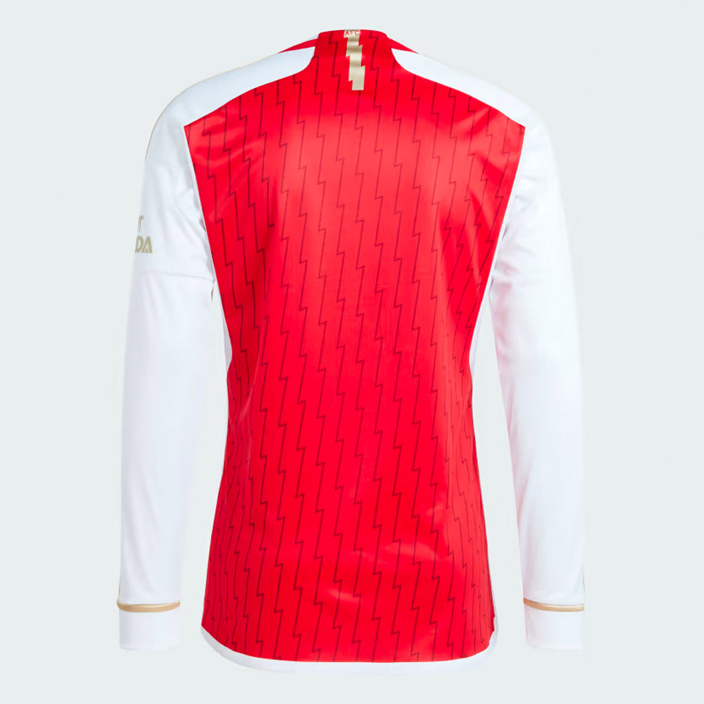 Arsenal Gunners 2023/24 Long Sleeve Home Jersey Shirt Kit