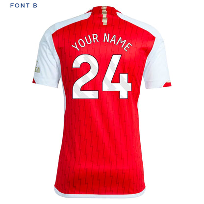 Arsenal Gunners 2023/24 Home Jersey Shirt Kit
