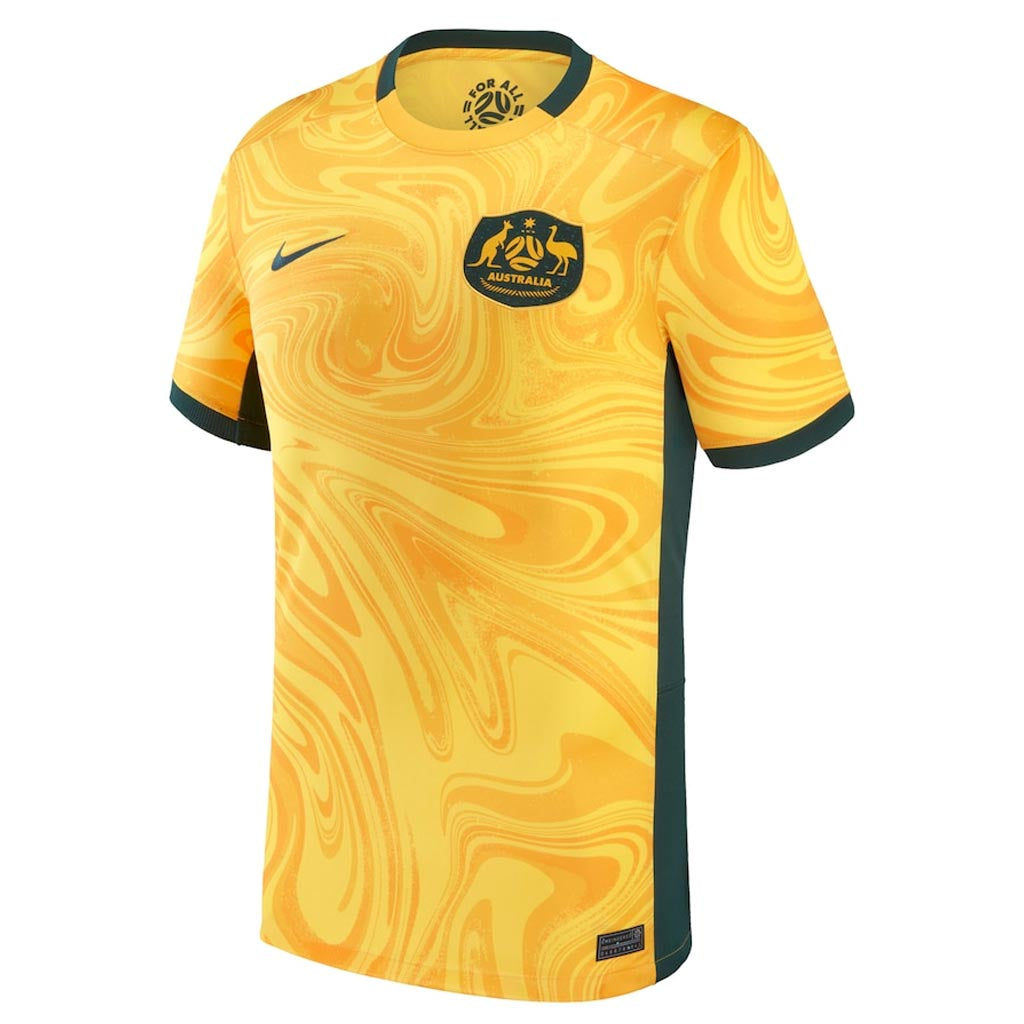 Australian Socceroos 2023 Stadium Home Jersey Shirt