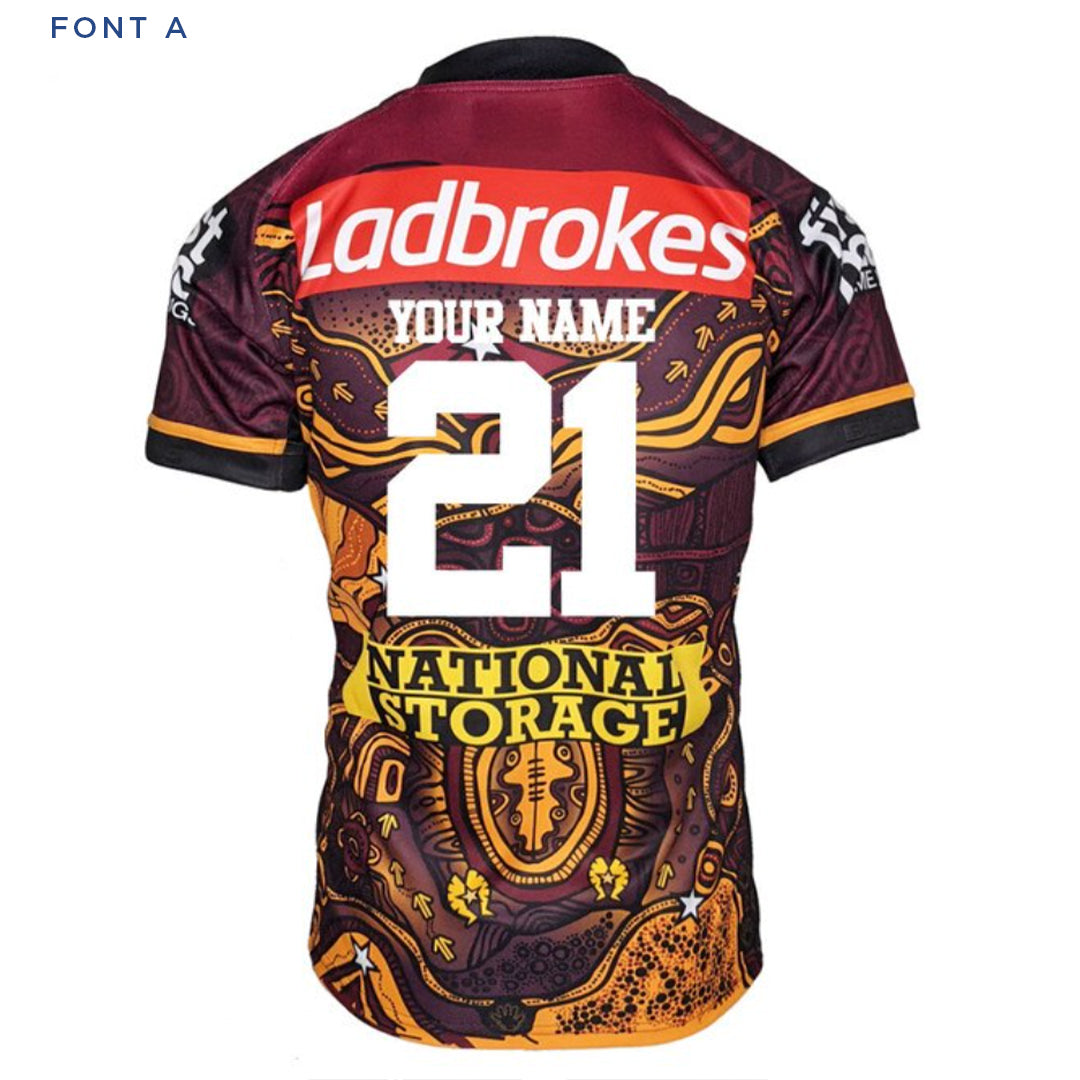 Brisbane Broncos 2021 Indigenous Jersey