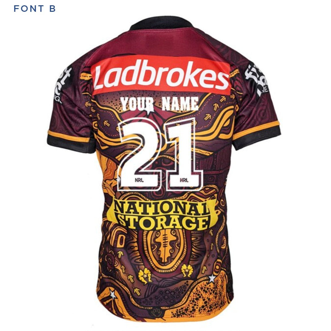 Brisbane Broncos 2021 Indigenous Jersey