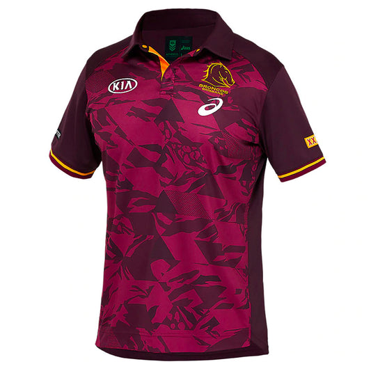 Brisbane Broncos 2021 Polo Shirt