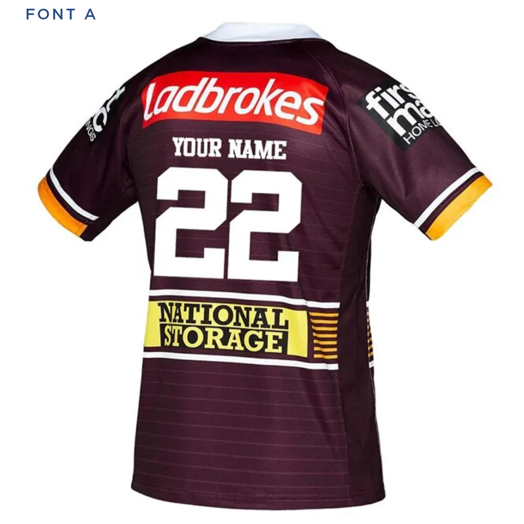 Brisbane Broncos 2022 Home Jersey