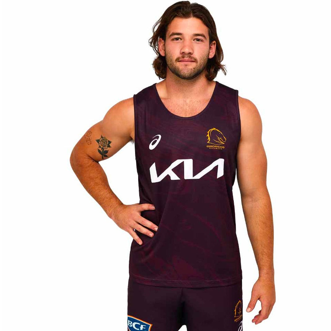 Brisbane Broncos 2023 Training Singlet
