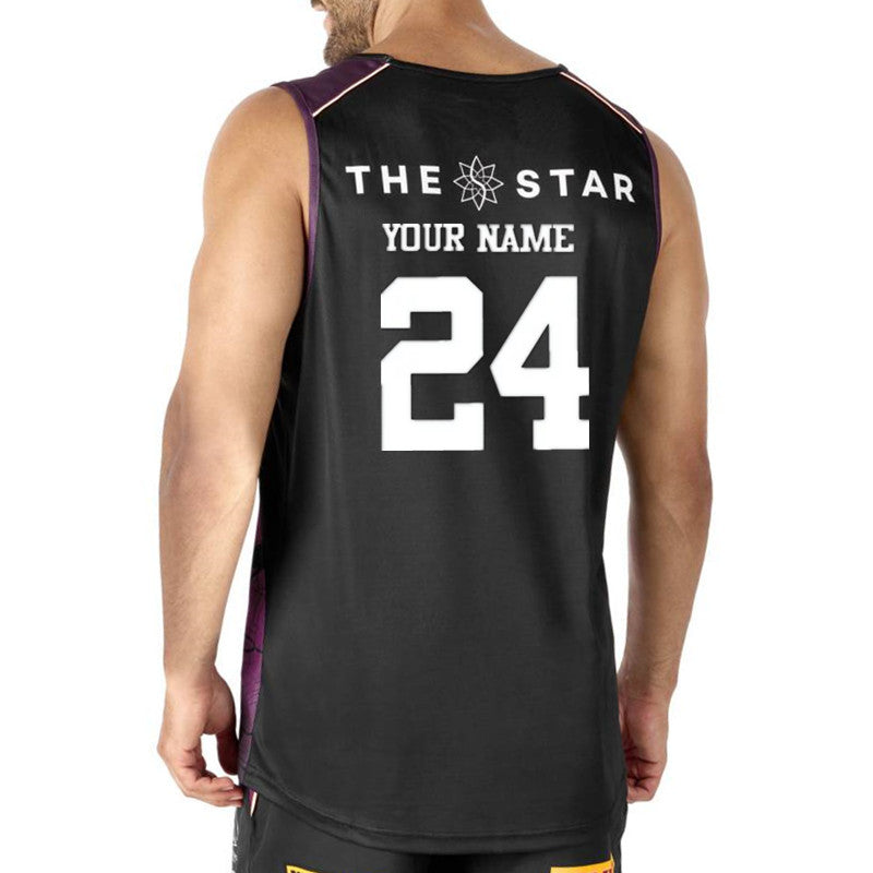 Brisbane Broncos 2024 River City Training Singlet