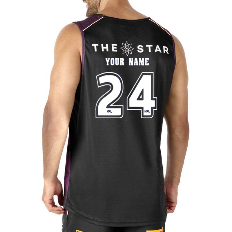 Brisbane Broncos 2024 River City Training Singlet