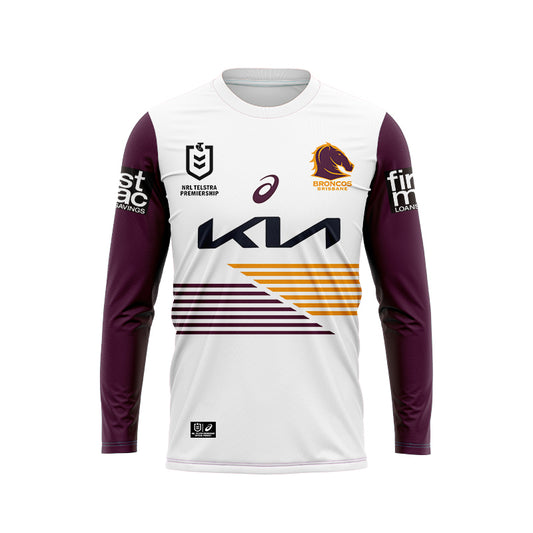 Brisbane Broncos 2024 Long Sleeve Away Shirt