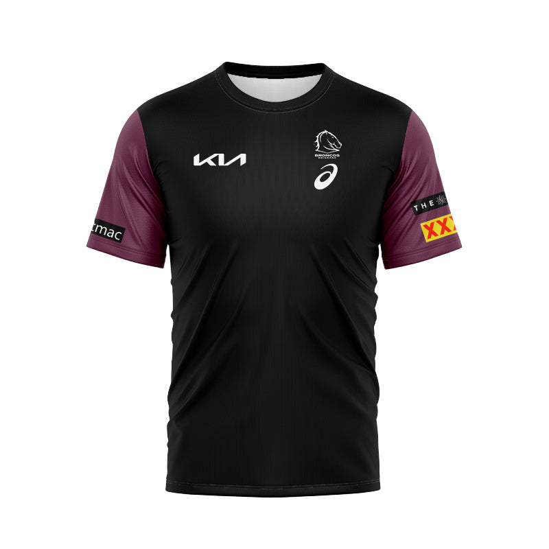 Brisbane Broncos 2024 Black Front Jersey