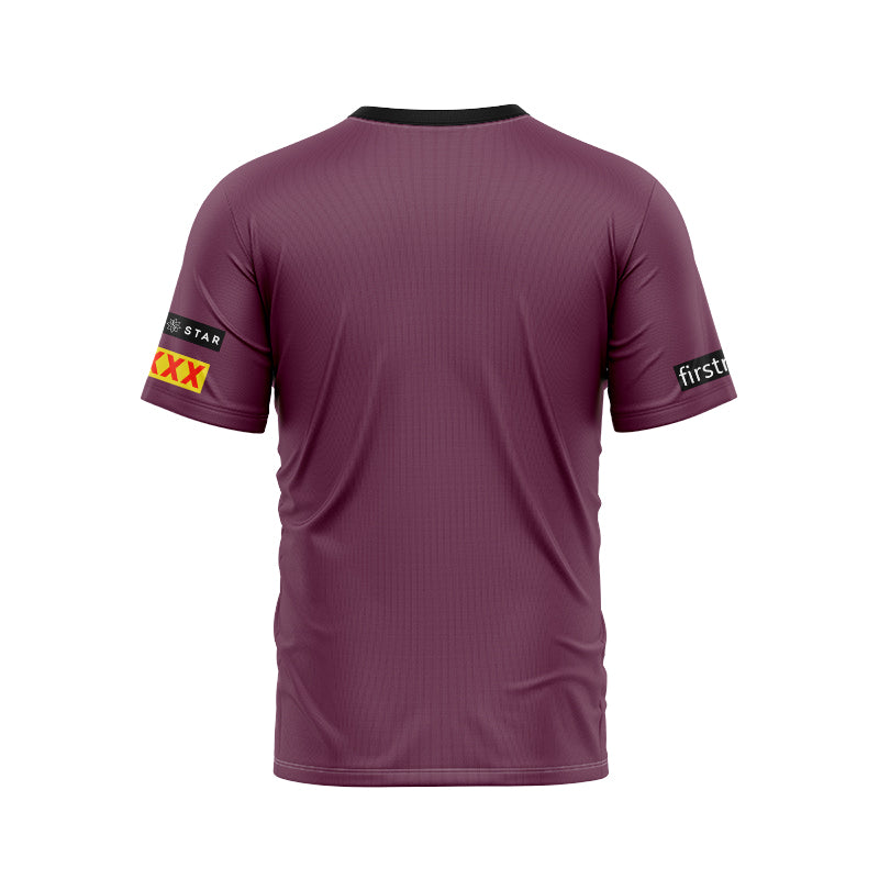 Brisbane Broncos 2024 Black Front Jersey