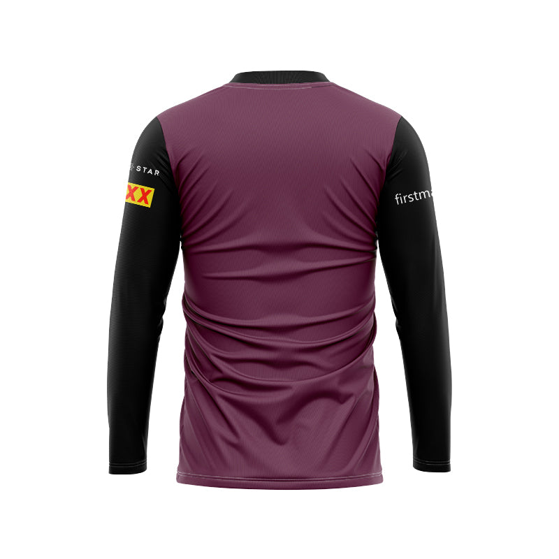 Brisbane Broncos 2024 Long Black Sleeved Shirt