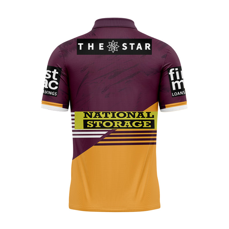 Brisbane Broncos 2024 Home Polo Shirt