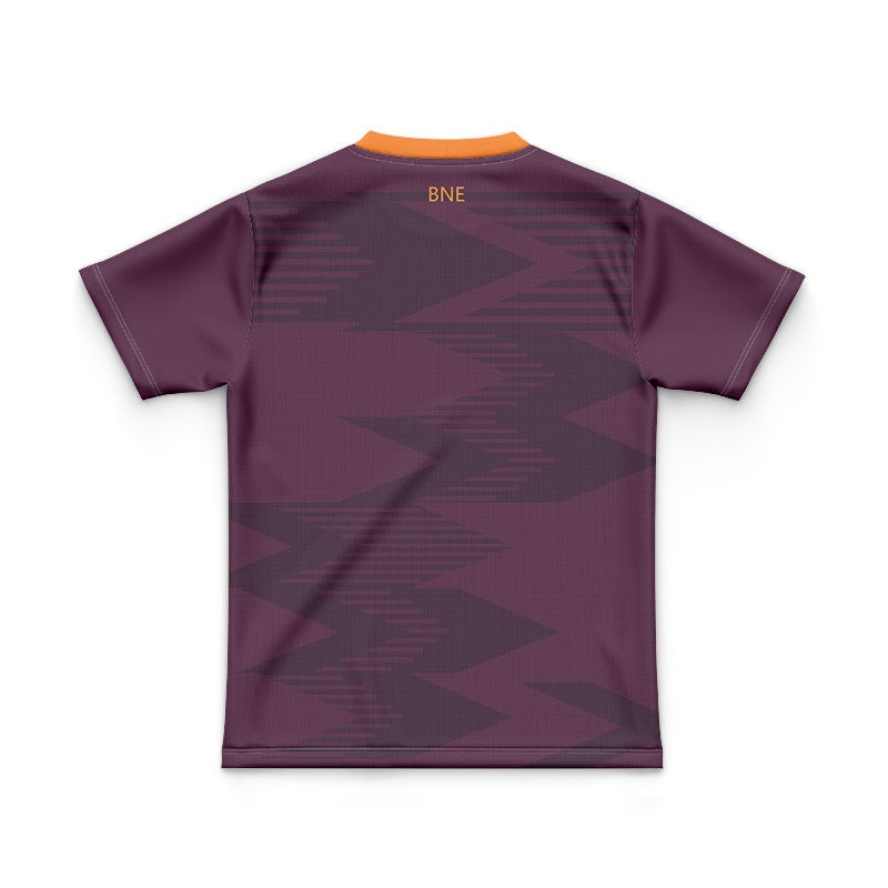 Brisbane Broncos 2024 Kids Run Out Jersey