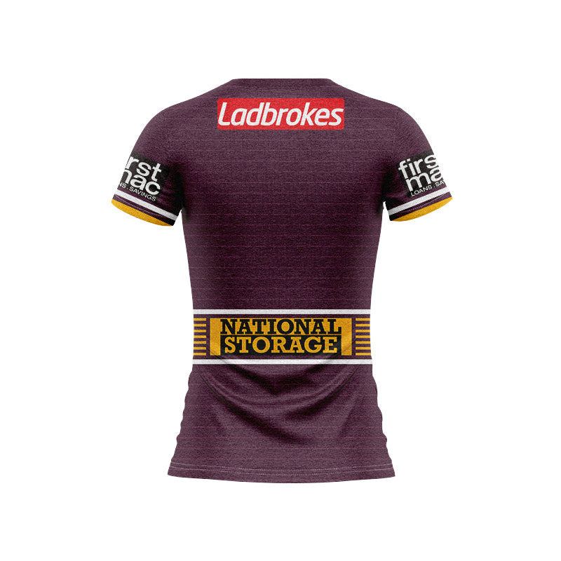 Brisbane Broncos 2022 Women's Home Shirt