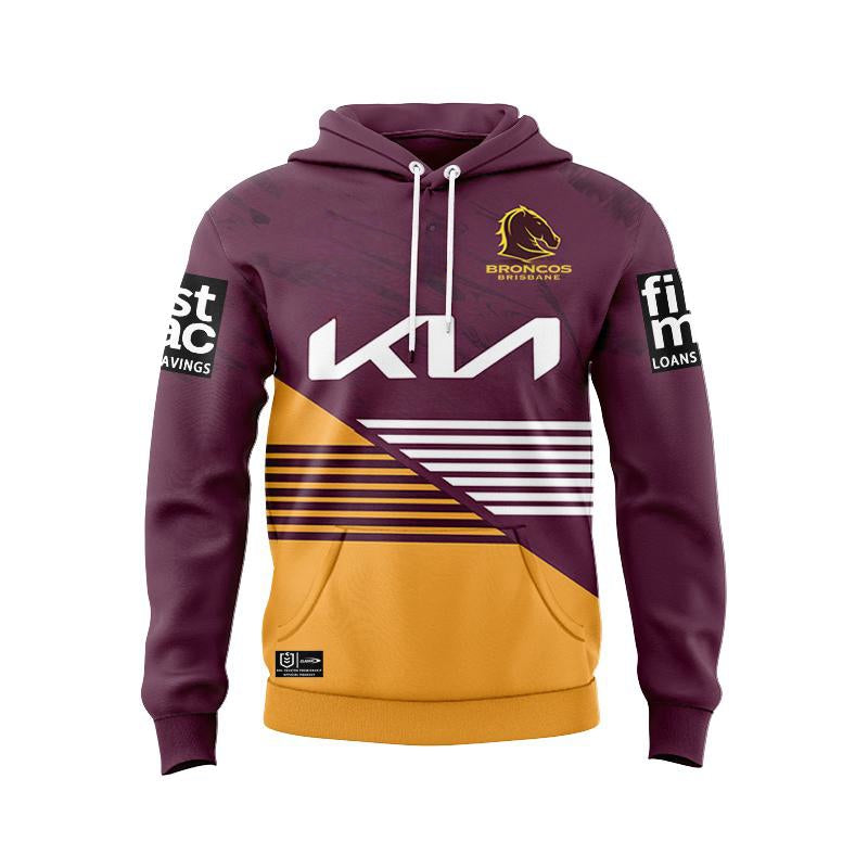 Brisbane Broncos 2024 Home Hoodie