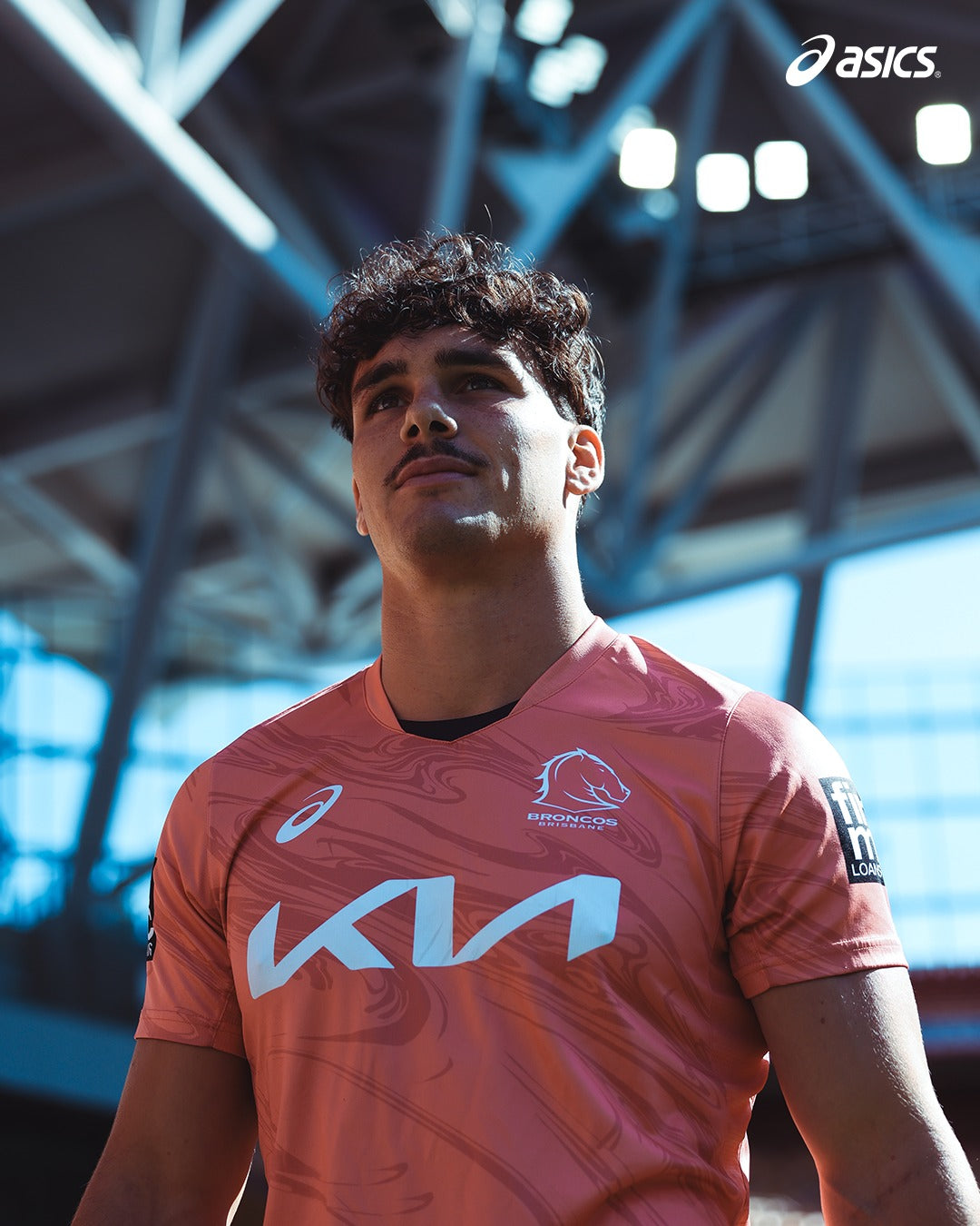 Brisbane Broncos 2023 Pink Training Jersey