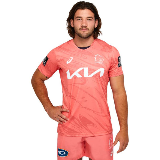Brisbane Broncos 2023 Pink Training Jersey