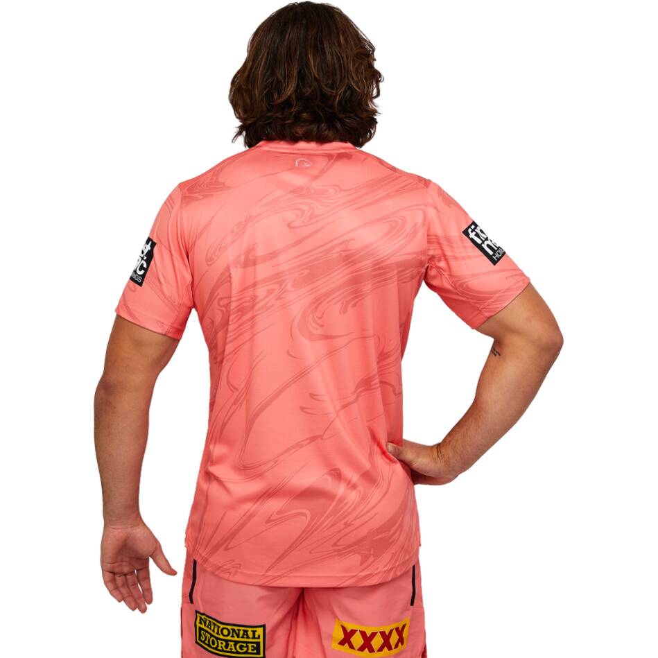 Brisbane Broncos 2023 Pink Training Jersey