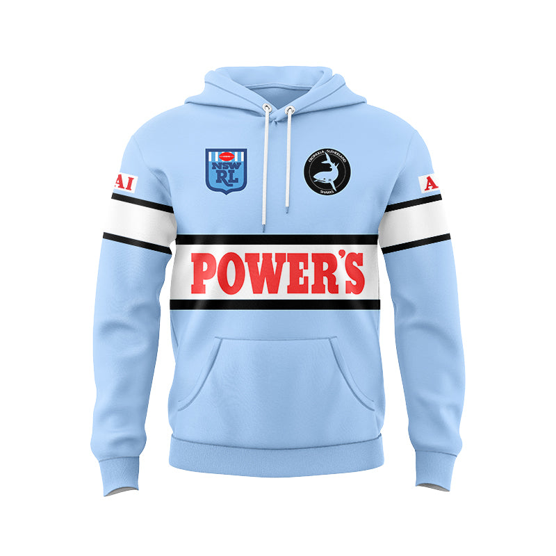 Cronulla Sutherland Sharks 1992 Retro Hoodie