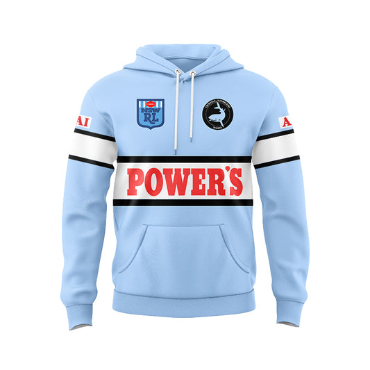 Cronulla Sutherland Sharks 1992 Retro Hoodie