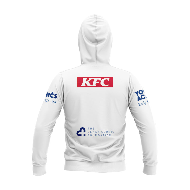 2024 Canterbury Bankstown Bulldogs Home Hoodie With Zipper
