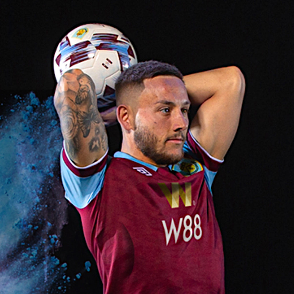 Burnley 2023/24 Home Jersey Shirt Kit