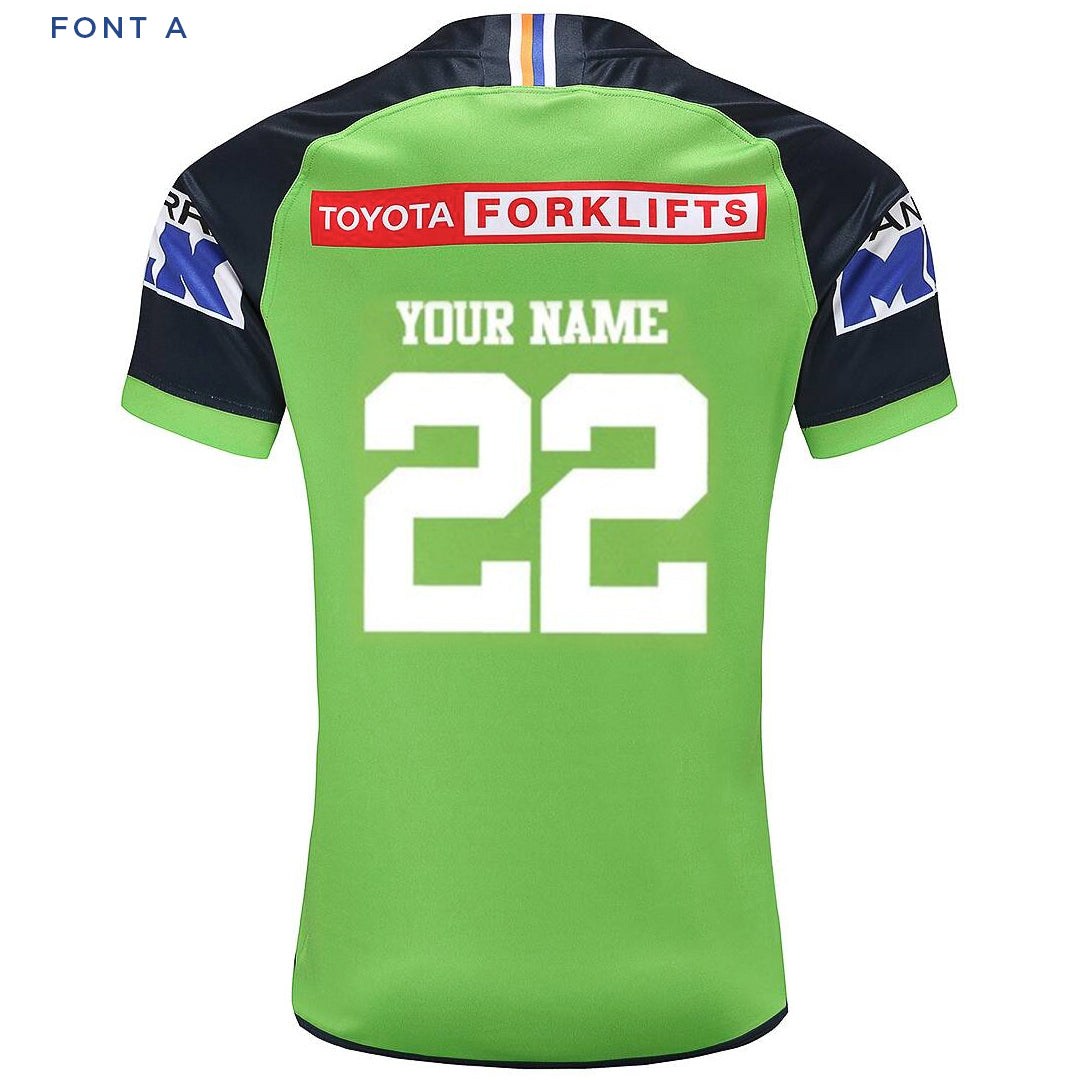 Canberra Raiders 2022 Home Jersey