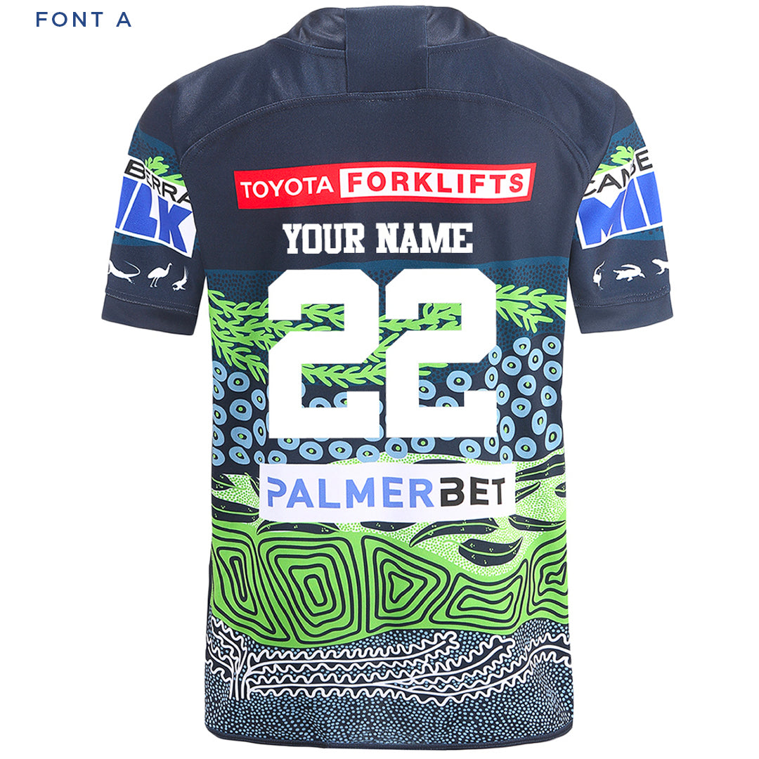 Canberra Raiders 2022 Indigenous Jersey