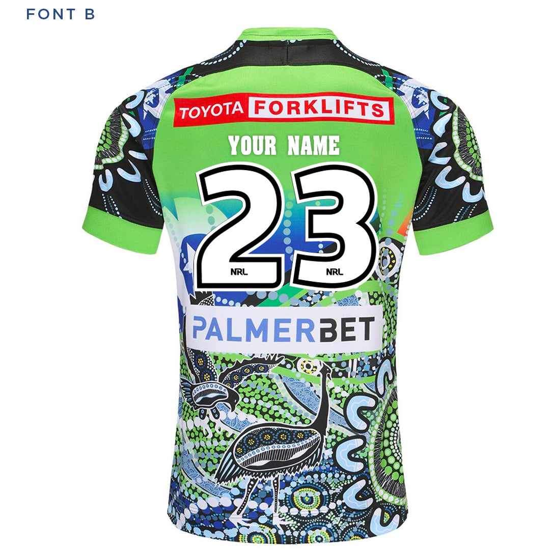 Canberra Raiders 2023 Indigenous Jersey
