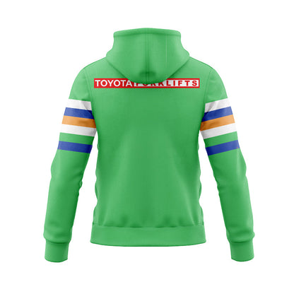 Canberra Raiders 2024 Home Hoodie With Zipper