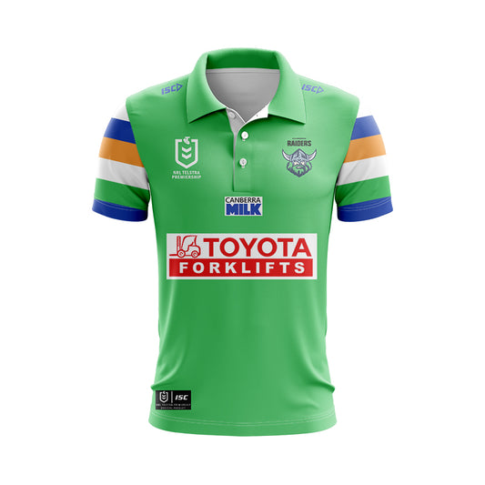 Canberra Raiders 2024 Home Polo Shirt