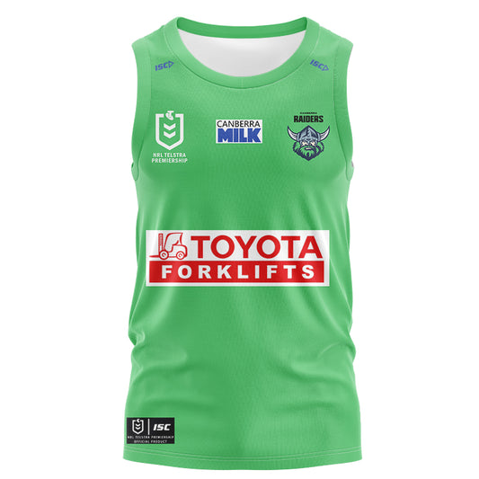 Canberra Raiders 2024 Home Training Singlet