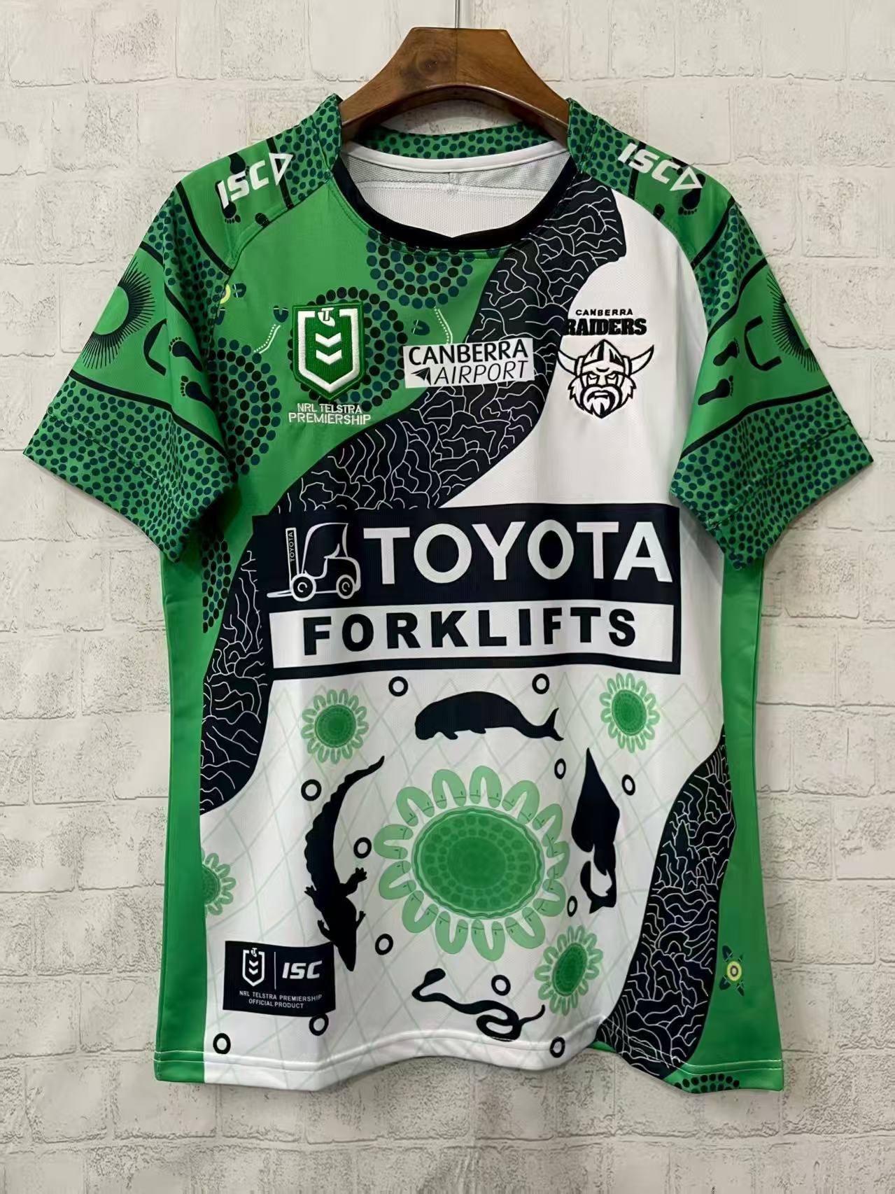 Canberra Raiders 2025 Indigenous Jersey