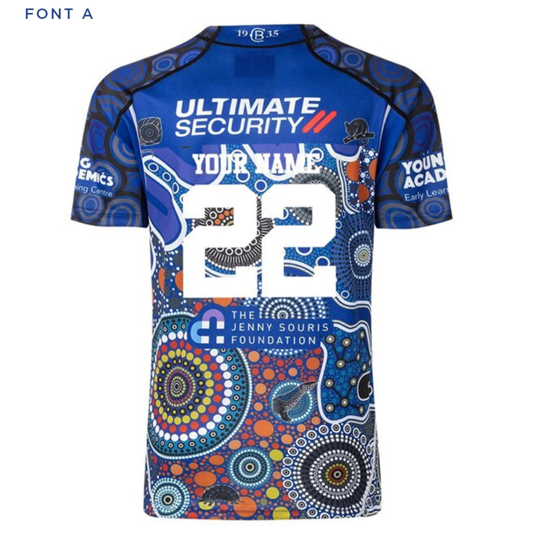 Canterbury Bankstown Bulldogs 2022 Indigenous Jersey